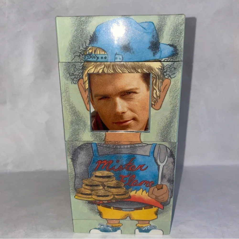 BURNES Mix ‘N Match Photo Puzzle Frame “My Way” Vintage 2000